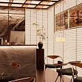 Cozy Coffee Shop Storefront With Warm Lighting Glass Windows And Come For Coffee Sign
