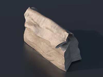 Soft Folded White Disposable Tissue For Daily Household Use Essentials 3d model