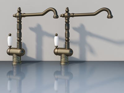 Faucet hardware 3d model