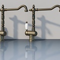 Faucet hardware 3d model