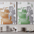 Quiet Decorative Paintings 3d model