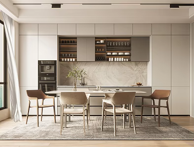 Modern Restaurant 3d model