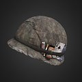 Military Helmet Weapon 3d model