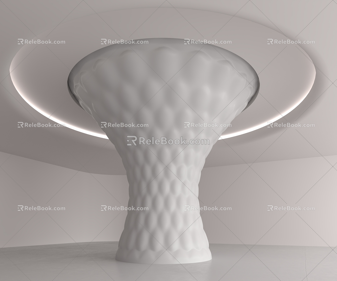 Modern Column 3d model