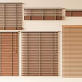 Venetian Blinds With Various Design Styles And Natural Materials For Home Decor