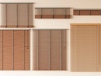 medieval venetian blinds new chinese venetian blinds medieval vintage venetian blinds bamboo blinds roller blinds venetian blinds 3d model