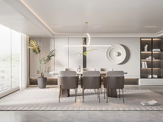 Modern Restaurant 3d model