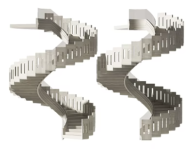 Quiet Staircase Rotation Staircase 3d model Quiet Staircase Rotation Staircase 3d model