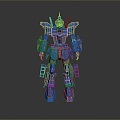 Transformers Gauda Warrior Gauda Mech Warrior Mech Soldier Machine Armor Mechanical Armor 3d model