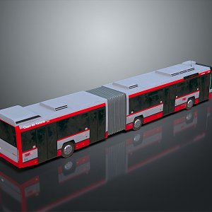 Bus Large Bus CMB Medium Van Large Van Bus School Bus Van Box Car 3d model