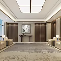 Luxury Reception Room Group VIP Reception Room 3d model
