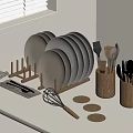 Tableware 3d model