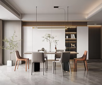 Modern Restaurant 3d model