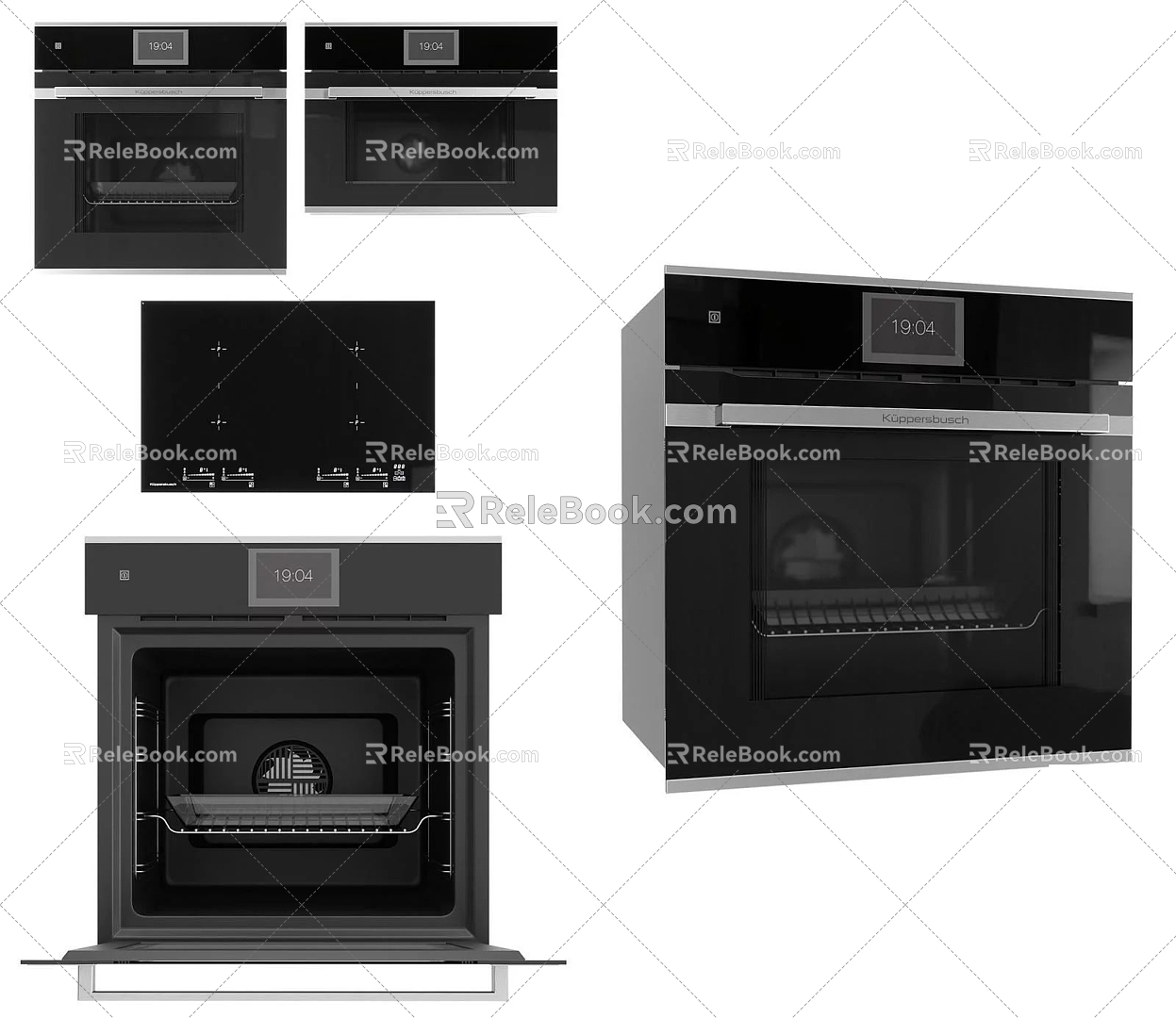 Kitchen Appliances Oven Stove 3d model