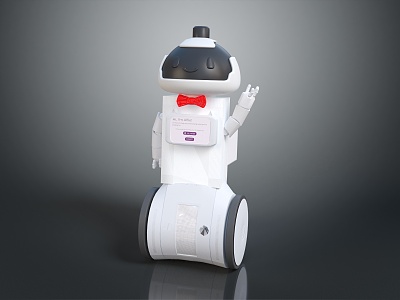 Modern Robots 3d model