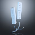 Modern gamepad Nintendo gamepad Wireless gamepad 3d model