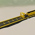 High Speed Rail Yellow Heavy Duty Track Laying Machine for Railway Construction