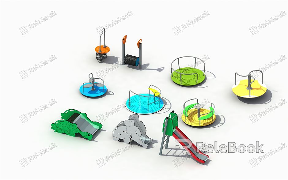 Modern Amusement Equipment model