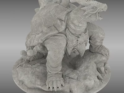 Turtle 3d model