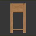 Wooden Entryway Side Cabinet with Drawer and Lower Shelf Simple Design for Home Decor