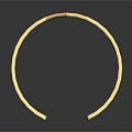 Golden Bracelet With Red Stones Fashion Accessory For Daily Wear