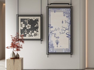 New Chinese Decorative Painting model