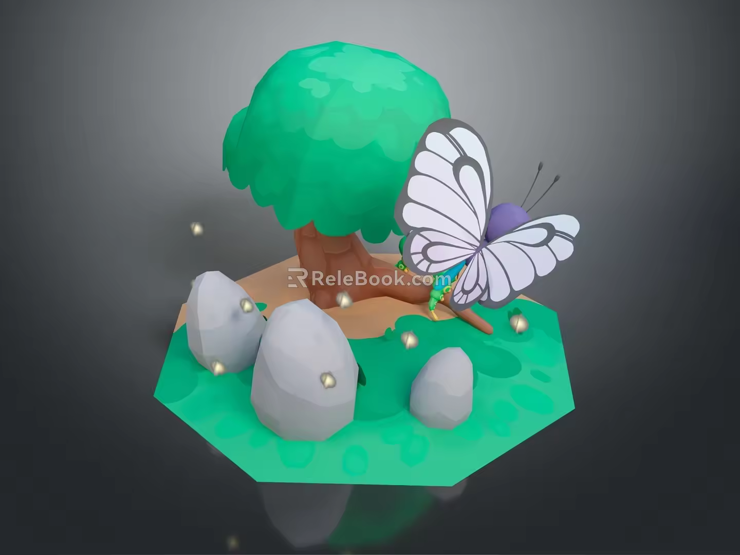 Game Environment Game Scene Fairy Tale Scene Fairy Tale Magic Scene Magic Item Fantasy Scene 3d model