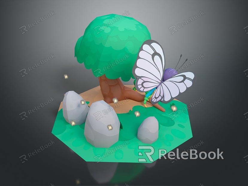 Game Environment Game Scene Fairy Tale Scene Fairy Tale Magic Scene Magic Item Fantasy Scene model