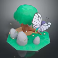 Game Environment Game Scene Fairy Tale Scene Fairy Tale Magic Scene Magic Item Fantasy Scene 3d model