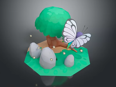 Game Environment Game Scene Fairy Tale Scene Fairy Tale Magic Scene Magic Item Fantasy Scene 3d model