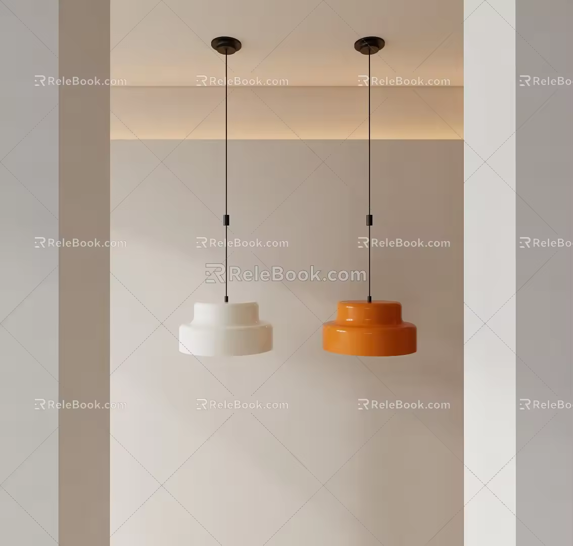 Simple chandelier 3d model