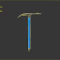 Hammer Horn Hammer Nail Rinker Hammer Rusty Hammer 3d model