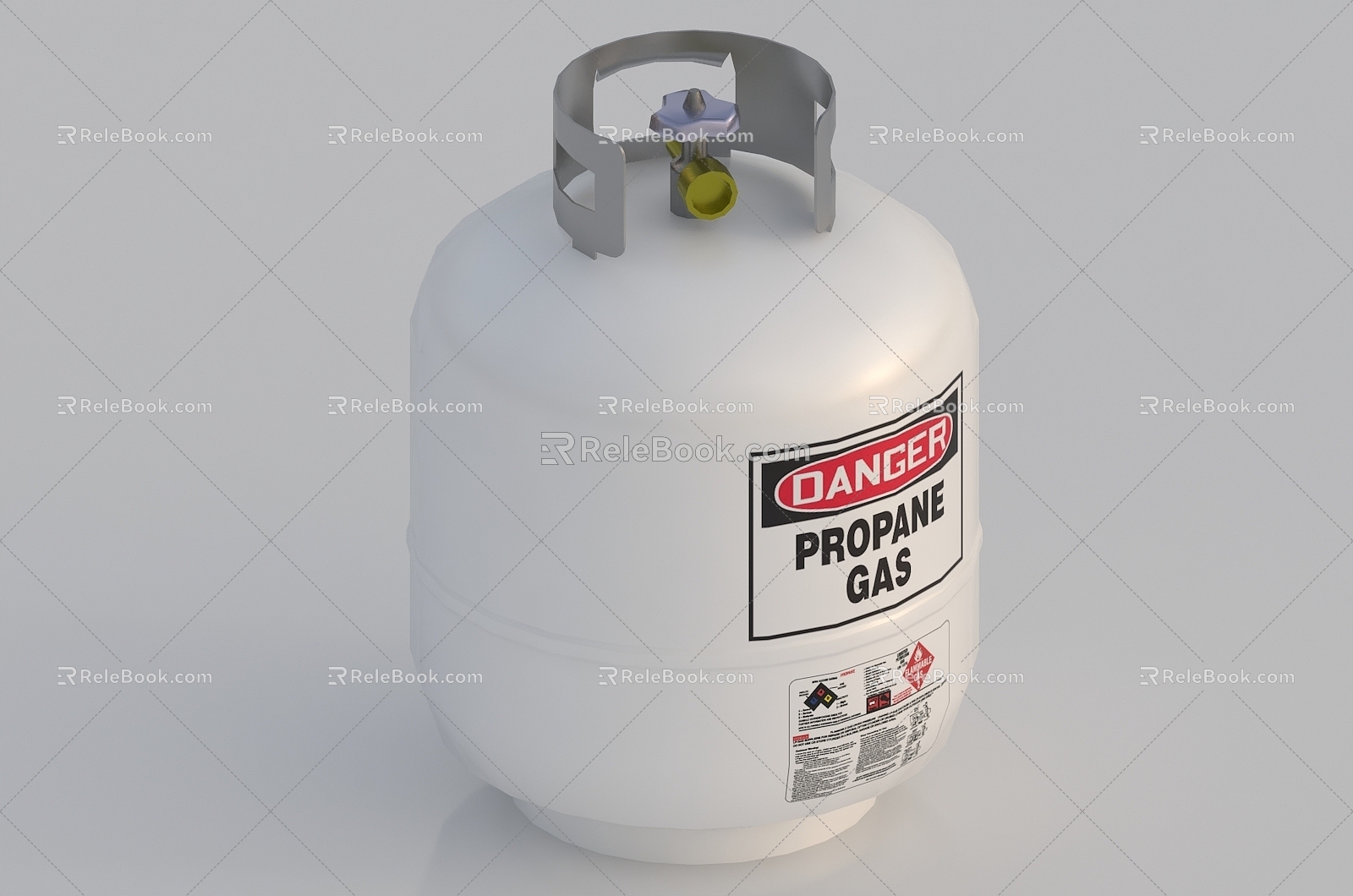 Gas tank LPG tank Natural gas tank Chemical tank Cooling tank Nitrogen tank Ammonia tank 3d model