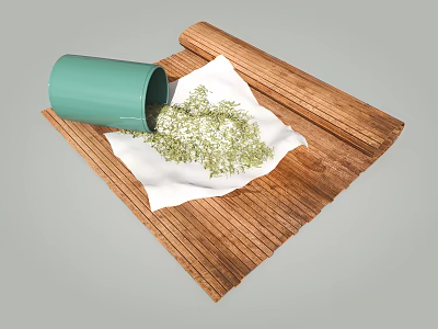 Modern Tea Tea Culture Ornaments 3d model