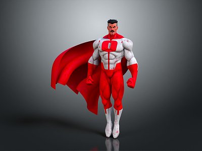 Superman Men Handsome Men Young Men Young Men Male Character Realistic Men Cartoon Men 3d model