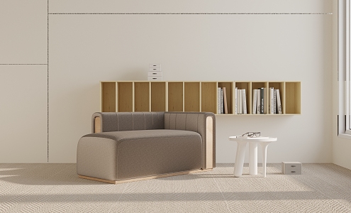 Modern single sofa 3d model