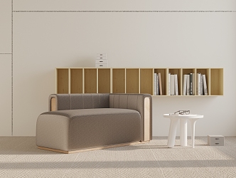 Modern single sofa 3d model