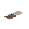 Herringbone Pattern Hardwood Floor With Natural Wood Grain And Rich Brown Tone