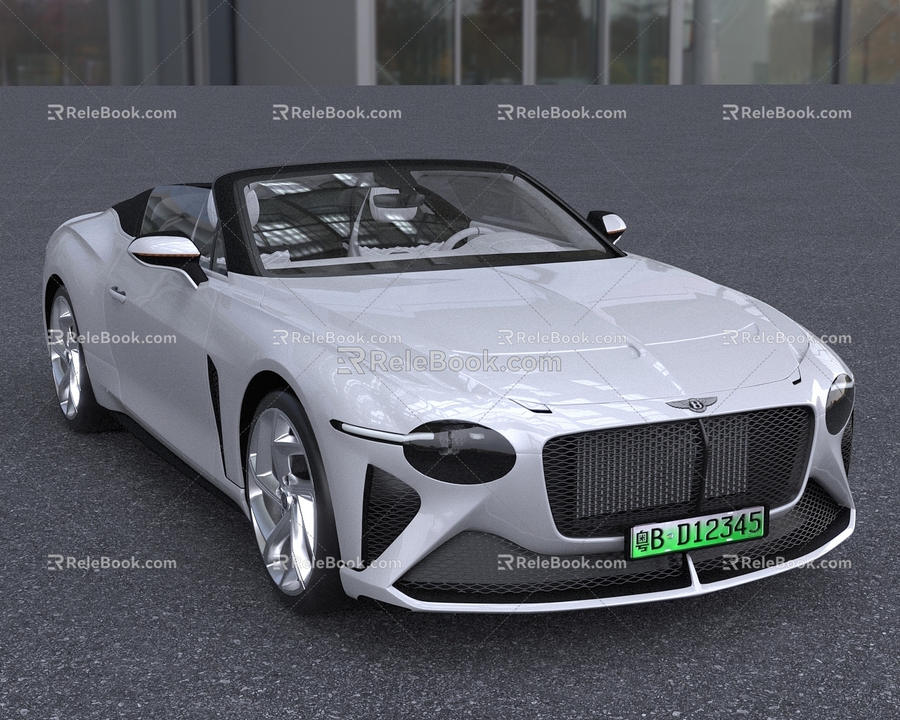 2021 Bentley Mulena Bacalar Car 3d model