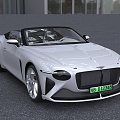 2021 Bentley Mulena Bacalar Car 3d model