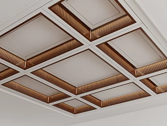 New Chinese Ceiling 3d model