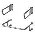 Stainless Steel Bathroom Safety Grab Bars With Wall Mounted Handrails Designs