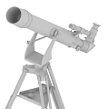 Professional Commercial Telescope Equipment With Stable Tripod Stand And Adjustable Mount