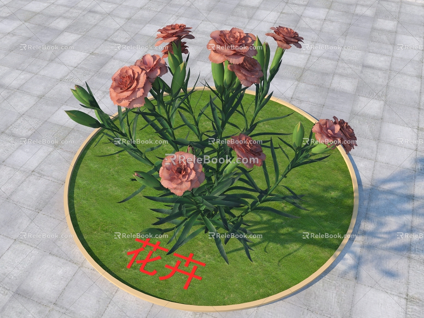 Modern Flowers Flowers Flowers Flowers 3d model