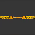 Golden Laurel Wreath Decorated Fashion Clothing Accessories For Stylish Outfits