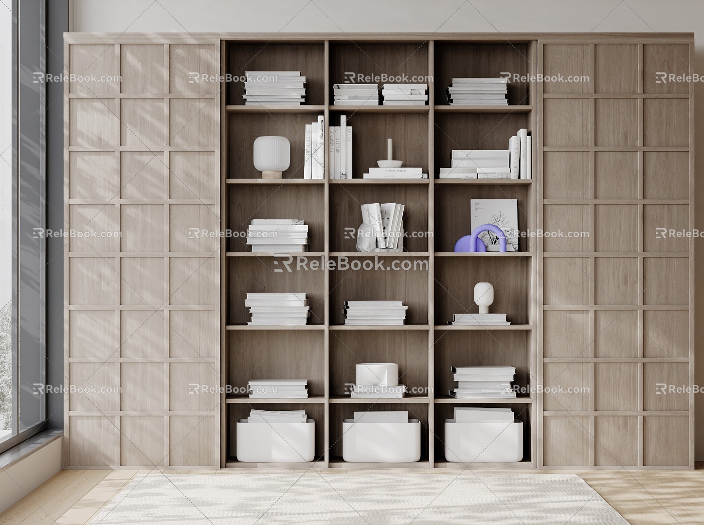 Bookcase 3d model