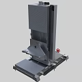 Heavy Duty Industrial Equipment With Vertical Frame Stable Platform And Movable Wheels