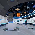 Science and Technology Space Universe Solar System 3d model