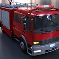 Fire truck, fire truck, special truck, rescue truck 3d model