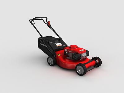 Modern Weeder Lawn Mower 3d model